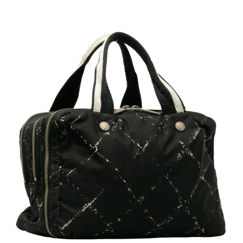 Chanel Nylon Vinyl Travel Line Handbag
