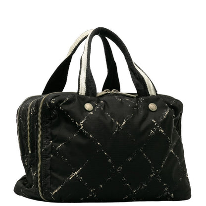 Chanel Nylon Vinyl Travel Line Handbag