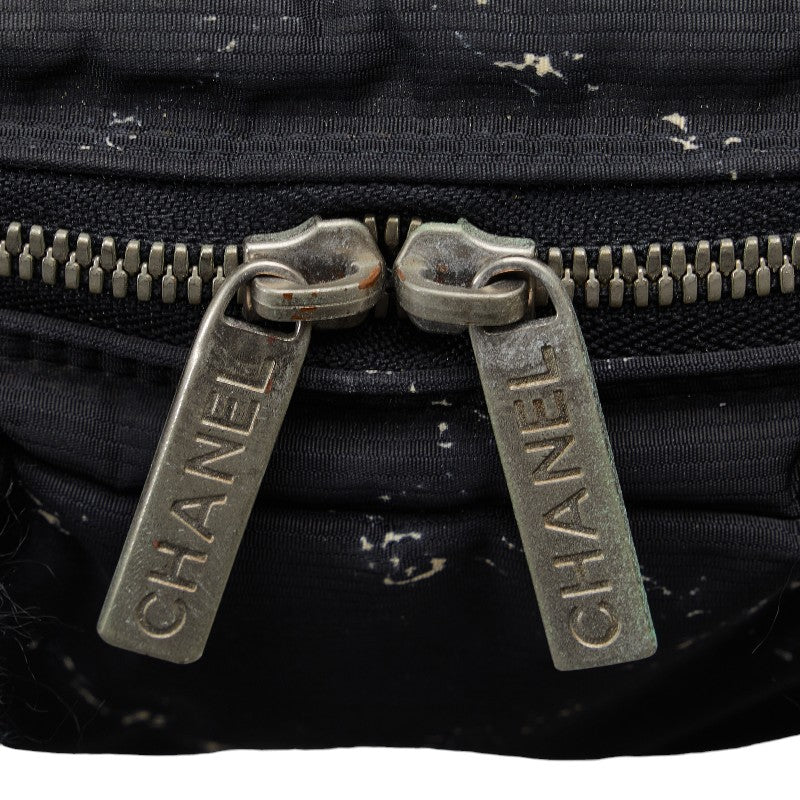 Chanel Nylon Vinyl Travel Line Handbag