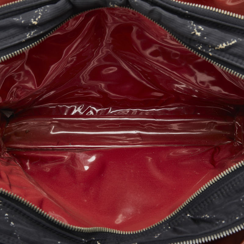 Chanel Nylon Vinyl Travel Line Handbag