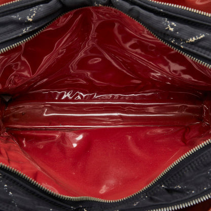 Chanel Nylon Vinyl Travel Line Handbag