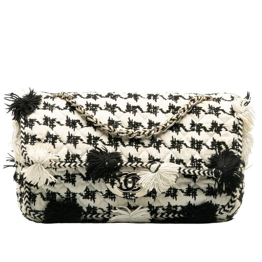 Chanel Tweed Chain Shoulder Bag