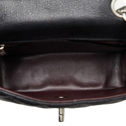 Chanel Caviar Skin Mini Matelasse Chain Shoulder Bag