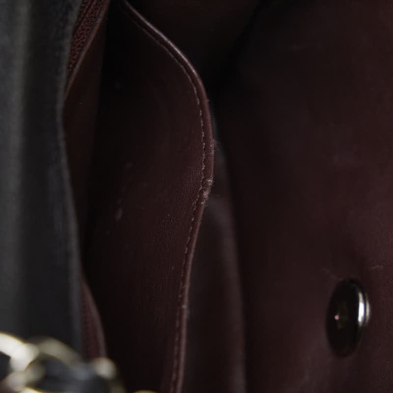 Chanel Caviar Skin Mini Matelasse Chain Shoulder Bag