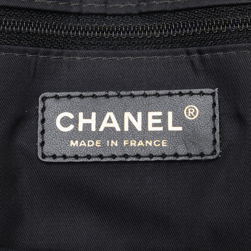 Chanel Nylon Leather New Travel Line Tote MM A15991