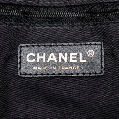 Chanel Nylon Leather New Travel Line Tote MM A15991