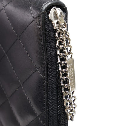 Chanel Cambon Line Lambskin Long Wallet