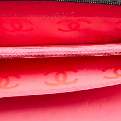 Chanel Cambon Line Lambskin Long Wallet