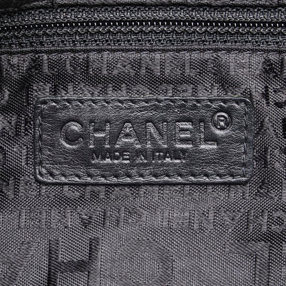 Chanel Nylon Leather Chain Shoulder Bag