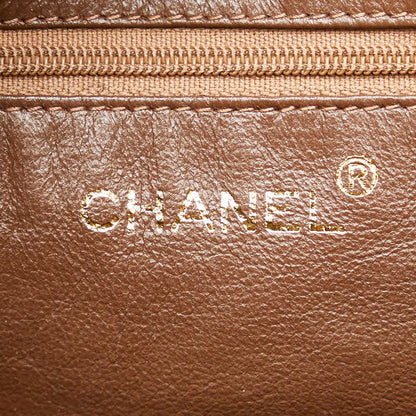 Chanel Suede Matelasse Coco Mark Shoulder Bag