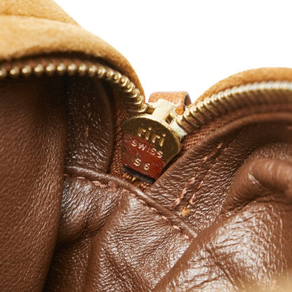 Chanel Suede Matelasse Coco Mark Shoulder Bag