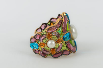 Bracelet en pte de verre Chanel