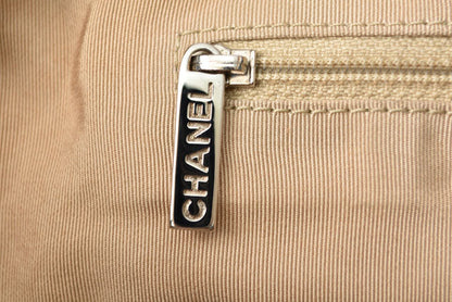 Chanel 2way Leather Tote Bag Chain Coco Mark Quilted