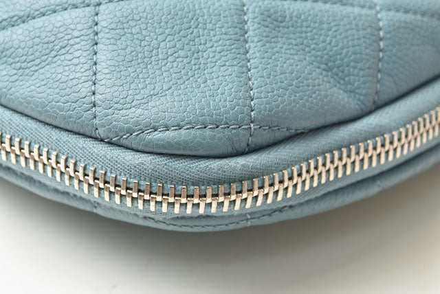 Chanel 2way Leather Tote Bag Chain Coco Mark Quilted