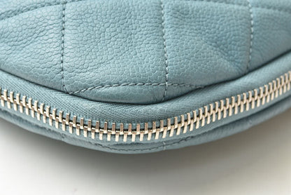 Chanel 2way Leather Tote Bag Chain Coco Mark Quilted