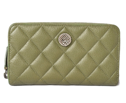 Chanel Caviar Skin Medium Wallet
