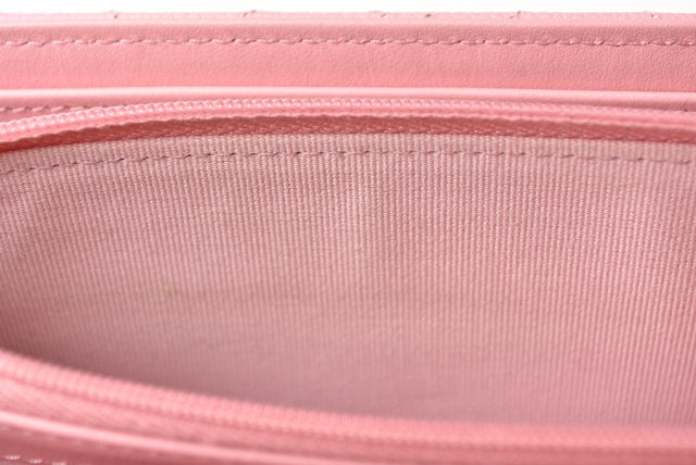 Chanel Caviar Skin Long Wallet Rose Pink in Pristine Condition