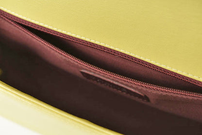 Chanel Boy Lambskin 2way Chain Shoulder/Clutch Bag