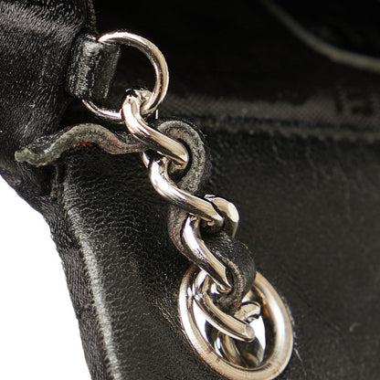 Chanel Satin Leather Chocobar Coco Mark Mirror Lip Mini Chain Shoulder Bag