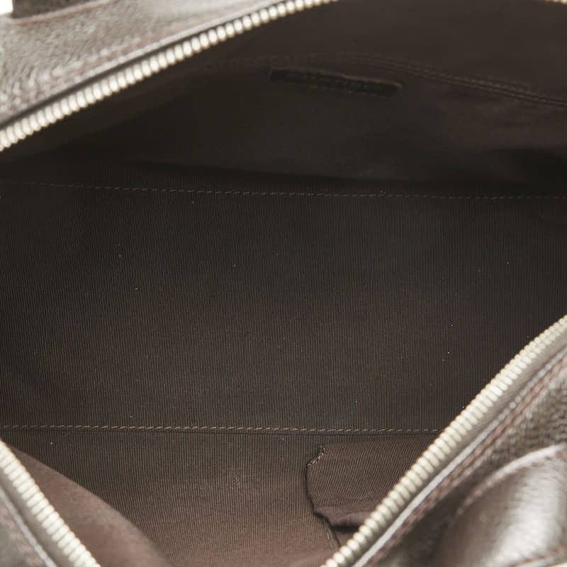 Chanel Caviar Skin Coco Mark Mini Boston Handbag