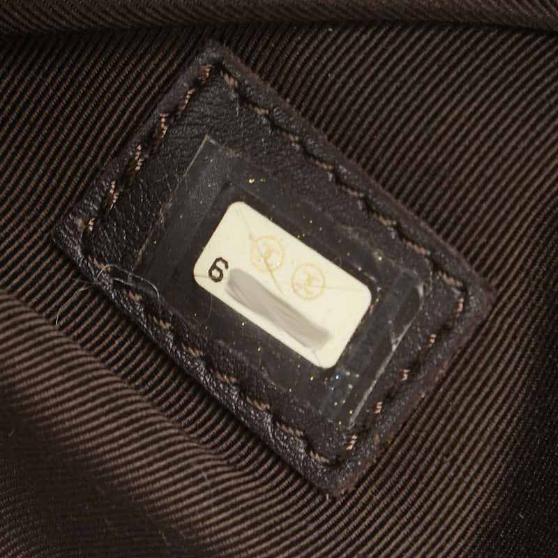 Chanel Caviar Skin Coco Mark Mini Boston Handbag