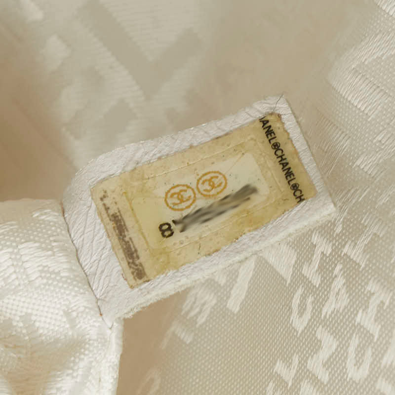 Chanel Canvas Marshmallow Coco Mark Handbag