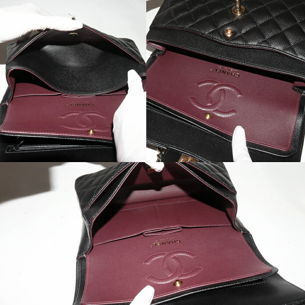 Chanel Matelasse 23 Classic Small Handbag Black