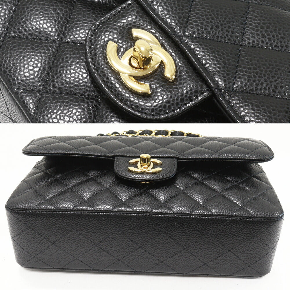 Chanel Matelasse 23 Classic Small Handbag Black