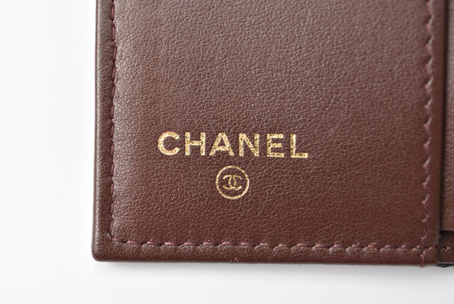 Chanel Caviar Skin Coin Case Mini Wallet A84401