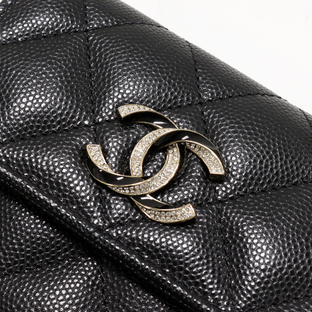 Chanel Caviar Skin Coin Case AP3340