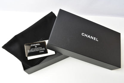 Chanel Caviar Skin Long Wallet Timeless Classic AP0241