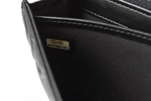Chanel Camellia Lambskin Long Wallet A82283