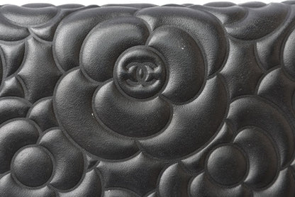 Chanel Camellia Lambskin Long Wallet A82283