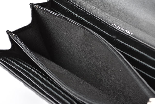 Chanel Camellia Lambskin Long Wallet A82283
