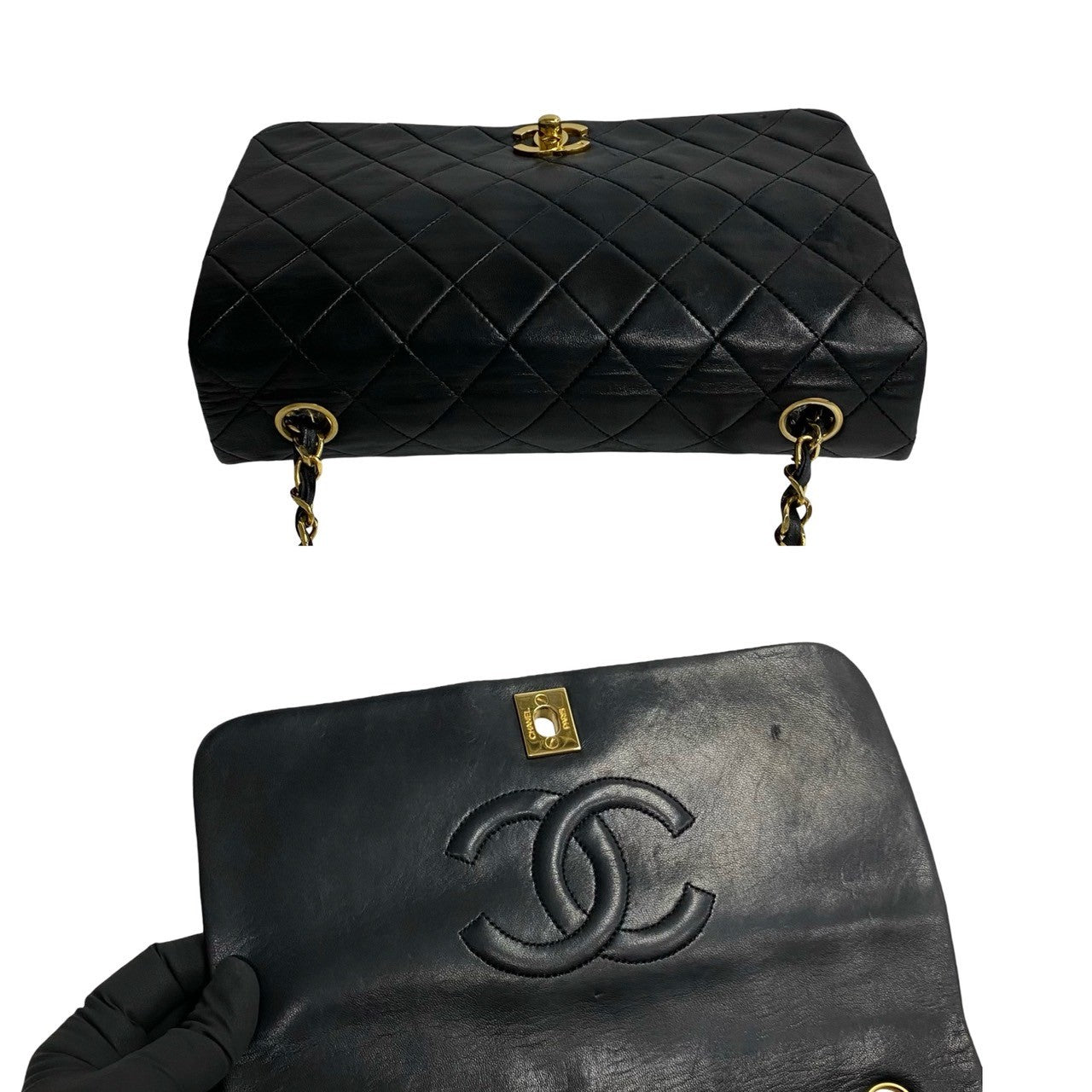 Chanel Matelasse 25 Chain Shoulder Bag Leather Shoulder Bag A01112