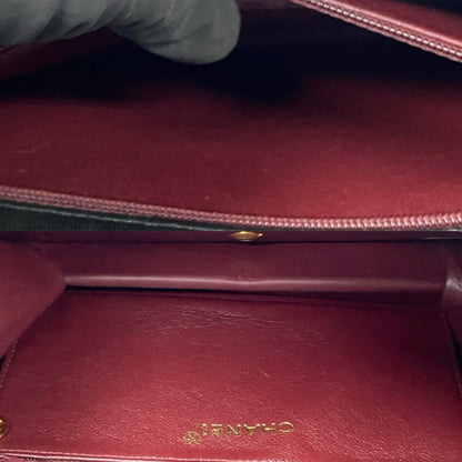 Chanel CC Full Flap Chain Bag  Leather Crossbody Bag
