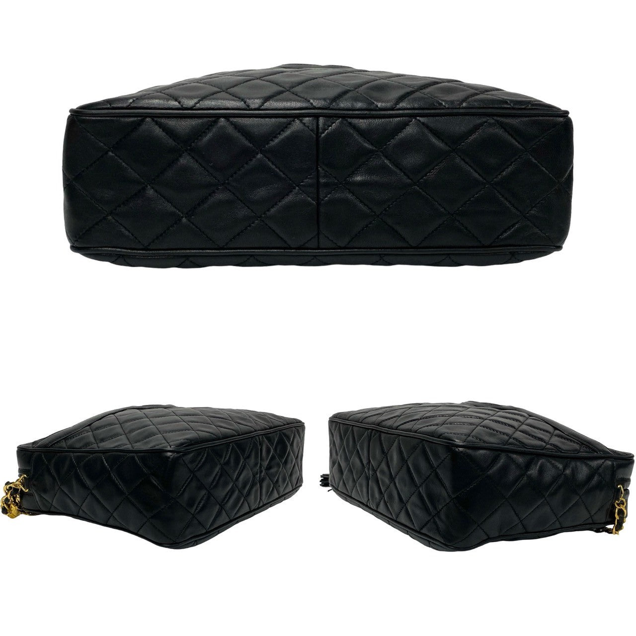 Chanel CC Tassel Camera Bag  Leather Crossbody Bag