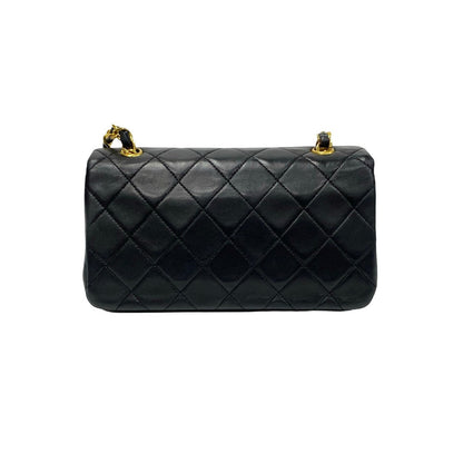 Chanel CC Matelassse Full Flap Crossbody Bag  Leather Crossbody Bag