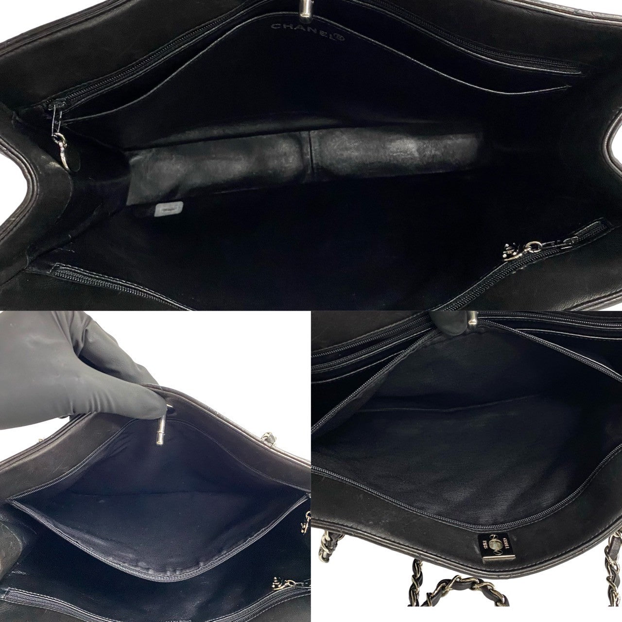 Chanel CC Matelasse Tote Bag  Leather Tote Bag