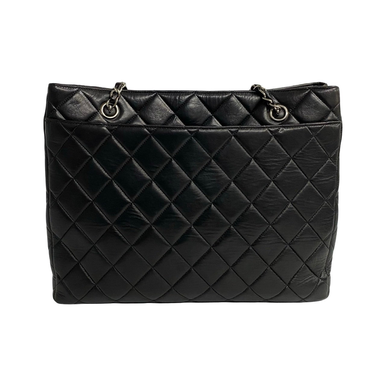 Chanel CC Matelasse Tote Bag  Leather Tote Bag