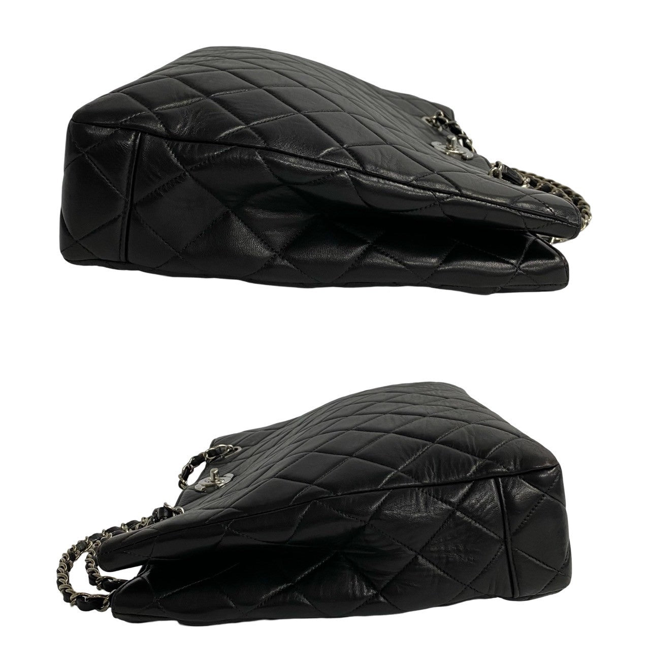 Chanel CC Matelasse Tote Bag  Leather Tote Bag