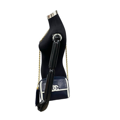 Chanel CC Flap Camera Bag Leather Crossbody Bag