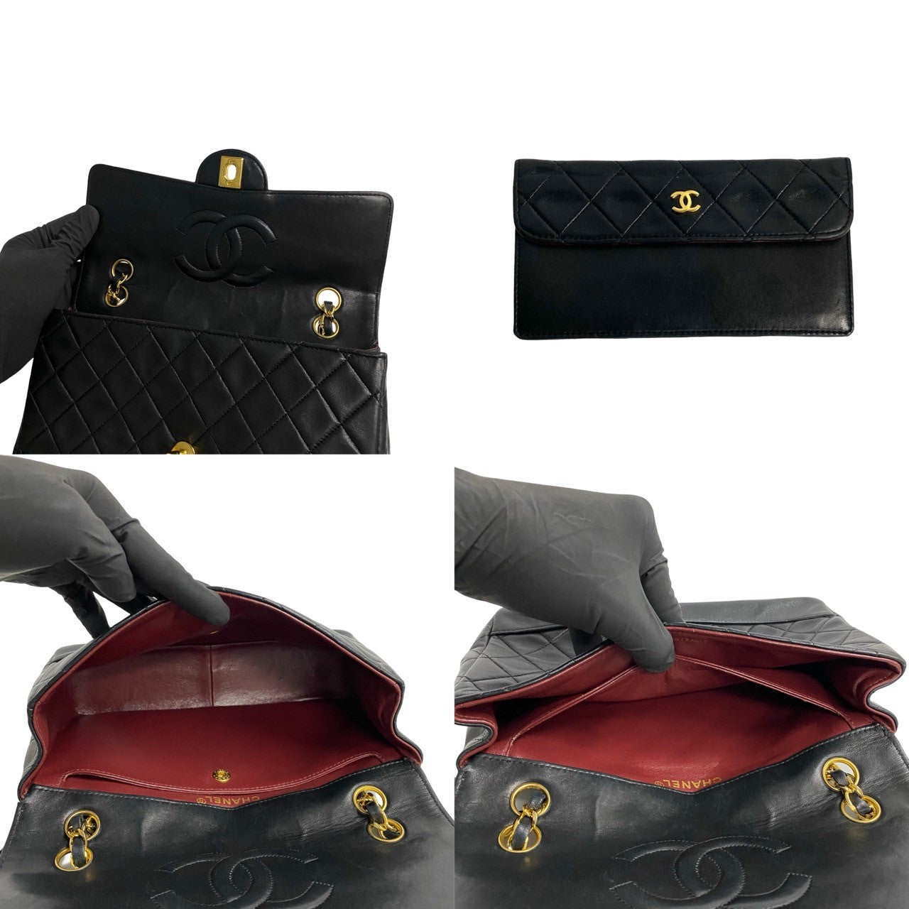Chanel CC Classicc Flap Bag  Leather Crossbody Bag in New Condition