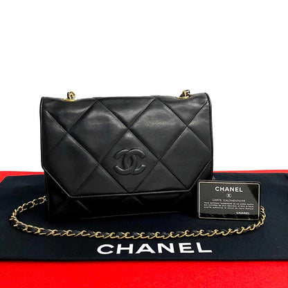 Chanel CC Matelasse Chain Crossbody Bag  Leather Crossbody Bag