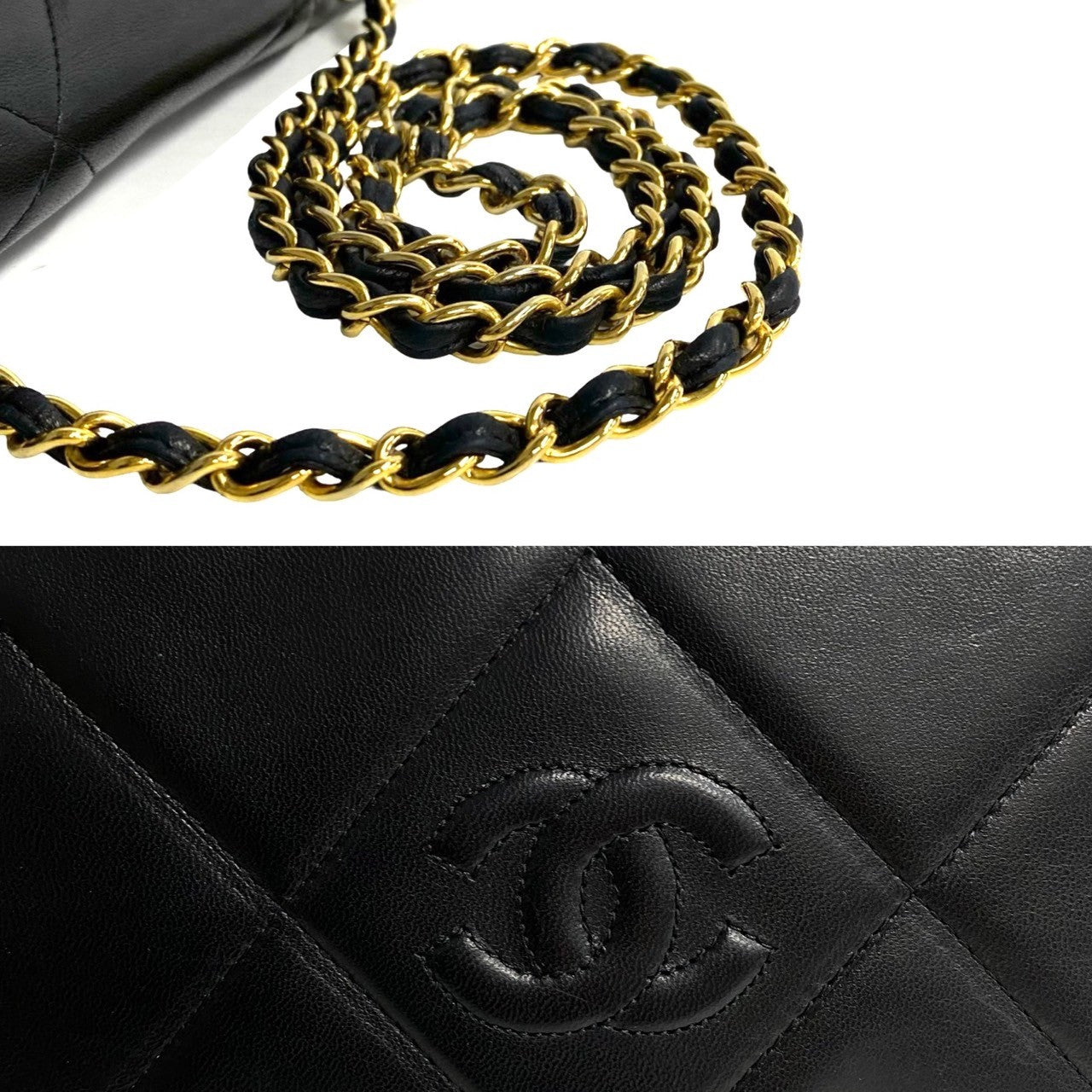 Chanel CC Matelasse Chain Crossbody Bag  Leather Crossbody Bag