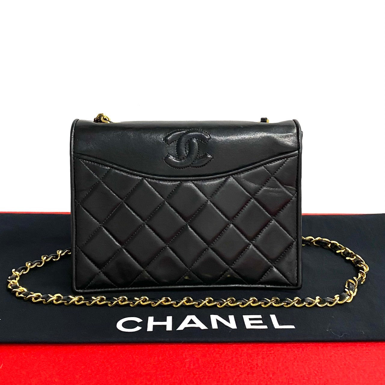 Chanel CC Full Flap Crossbody Bag  Leather Crossbody Bag
