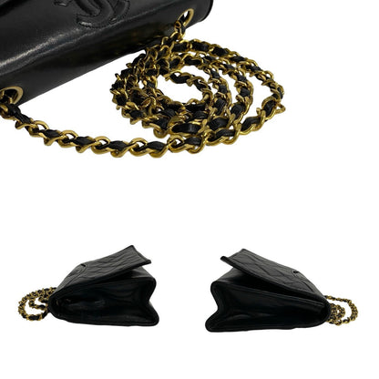 Chanel CC Full Flap Crossbody Bag  Leather Crossbody Bag