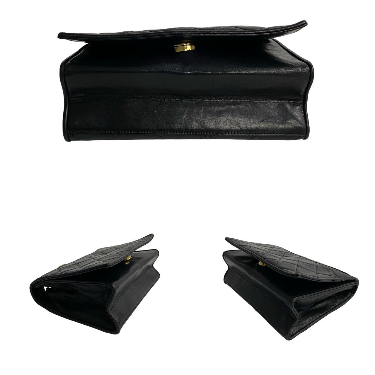 Chanel CC Full Flap Crossbody Bag  Leather Crossbody Bag