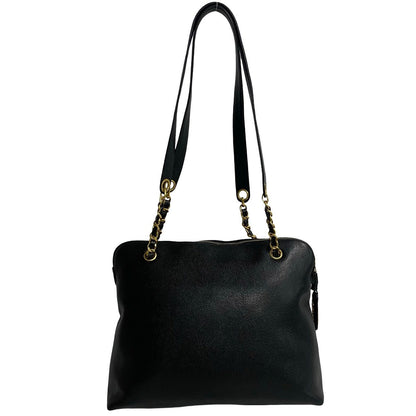 Chanel CC Chain Shoulder Bag Leather Shoulder Bag A05572 in New Condition