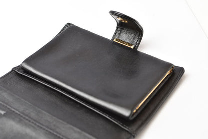 Chanel Caviar Skin Vintage Wallet Black